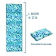 thumbnail image 4 of Wildkin Kids Microfiber Floor Lounger – Travel-Friendly, Sleepovers, Pillow Not Included - Confetti Blue, 4 of 6