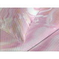 thumbnail image 4 of Ambesonne Marble Print Quilted Bedspread Set 3 Pcs, Watercolors Mixed, Queen Size, Magenta Coral Cream, 4 of 5