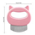 thumbnail image 2 of Pet Shell Comb Small Pet Hair Remover Brush Pet Cleaning Comb for Matted Hair, 2 of 10