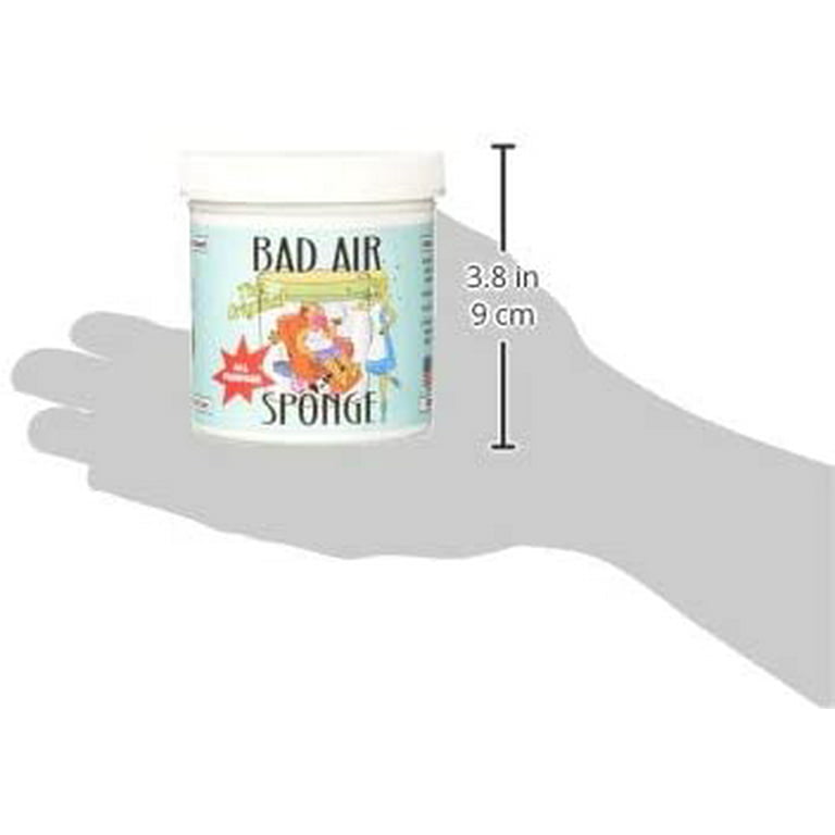 Bad Air Sponge The Original Odor Absorbing Neutralant, 14oz 4Packs  (Packaging May Vary) 
