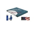 thumbnail image 1 of Queen 95% Waveless Waterbed Mattress for Hardside Water beds, 1 of 5