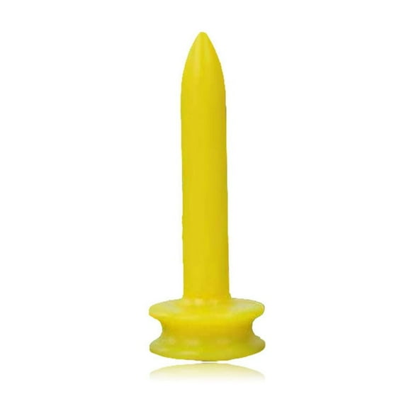 Langgg Golf Tee Multicolore Équipement de Sport Doux Cadeau PE Plastiques Fournitures d'Extérieur Porte-Balle Coussins Balles Tee Golfer Accessoire Jaune