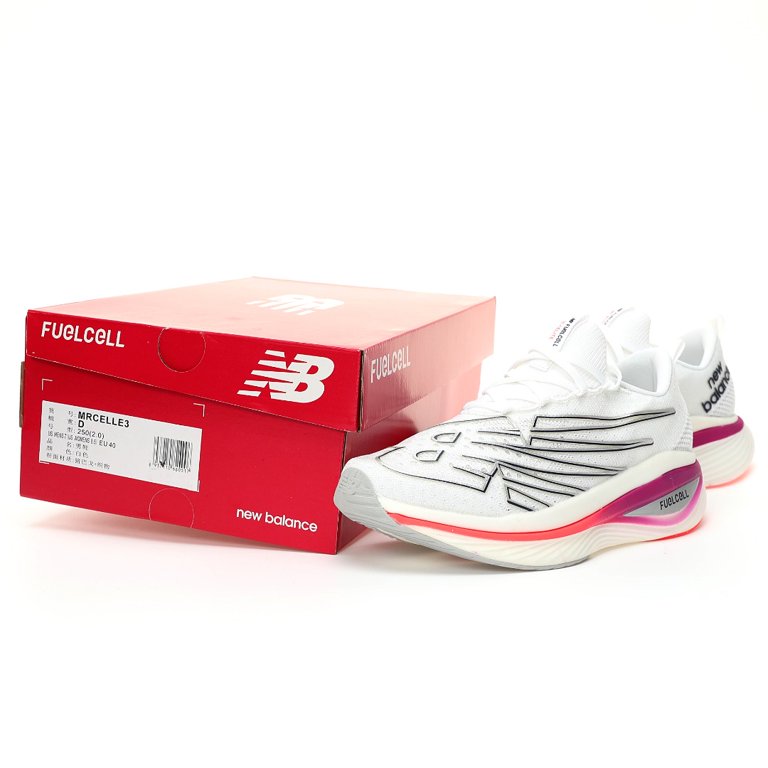 New_Balance FuelCell SC Elite V3 Sneaker Men/Running shoes MRCELLT3 White  Gray Pink