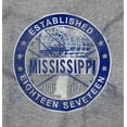 thumbnail image 2 of Mississippi Established 1817 Souvenir Long Sleeve TShirt Men Women Brisco Brands S, 2 of 6