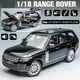 thumbnail image 3 of Gran vehículo todoterreno Land Rover Range Rover SUV a escala 1:18, modelo de aleación, coche de colección estático fundido a presión, sonido y luz, regalos para niños, 3 of 5
