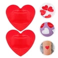 thumbnail image 4 of 10PCS Heart Shaped Cartoon Bandage Breathable Plasters Fabric Bandages, 4 of 8