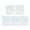 White, variant on Pack of 5 Pictures Frame Photo Insert Fridge Magnets Photo Pockets Personalize and Display Your Pictures