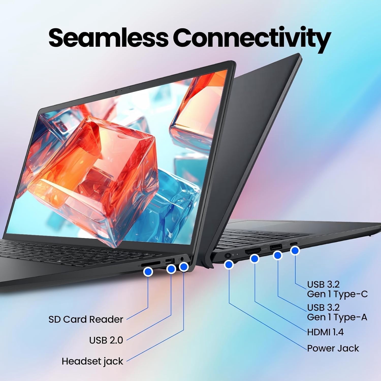 Dell Inspiron 15 Touchscreen Laptop - 15.6" FHD Display, Intel 10-Core i5-1334U (Up to 4.6GHz), 12GB RAM, 512GB SSD, Copilot AI, WiFi6, Windows 11 Pro