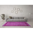 thumbnail image 3 of Ahgly Company Indoor Rectangle Abstract Purple Modern Area Rugs, 7' x 10', 3 of 4