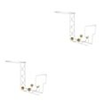 thumbnail image 1 of Kearding RecabLeght Rack Estante de baño sin perforaciones Cesta esquinera, 1 of 6