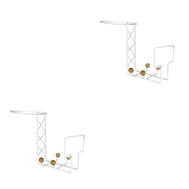 Kearding RecabLeght Rack Estante de baño sin perforaciones Cesta esquinera