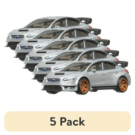 (5 pack) Hot Wheels Boulevard, 1 Premium 1:64 Scale Car Play Vehicle, Toy for Collectors