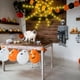 thumbnail image 4 of Web Lights Decoración 60Led Light Up Black Spider Web Impermeable Naranja Luces Para Party Yard Bar Haunted House Window Decor Minnieouse HA045712-02, 4 of 6