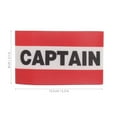 thumbnail image 2 of WHAMVOX 5Pcs Adjustable Elastic Captain Armband for Soccer Football with High Visibility and Comfortable Fit, 2 of 7