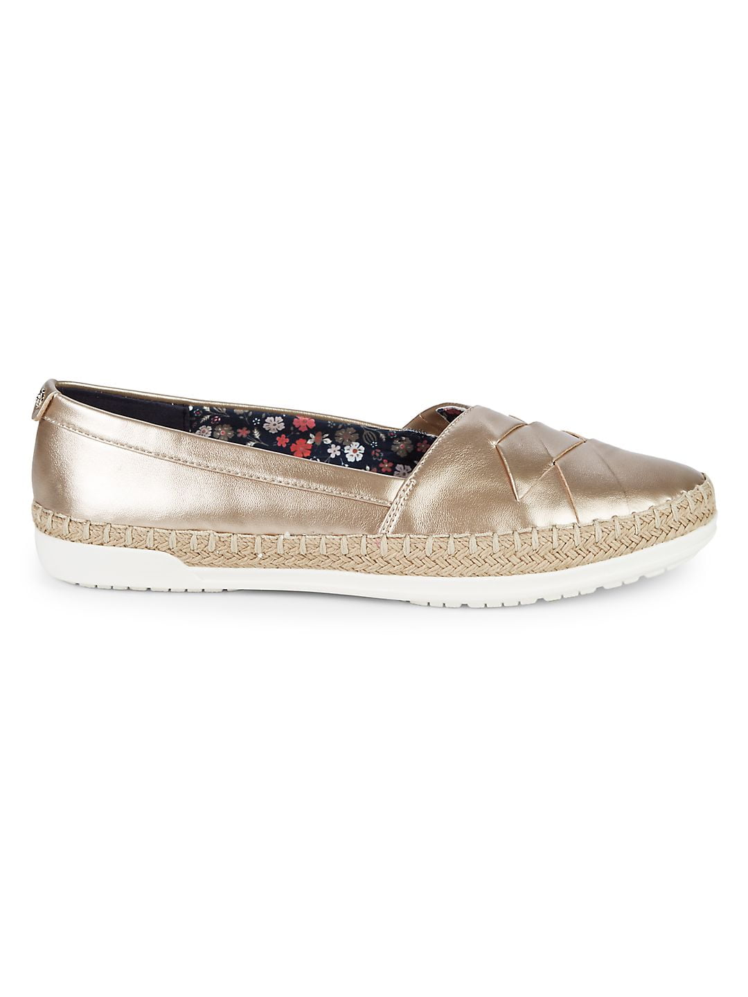 anne klein zessy leather espadrilles