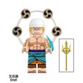 thumbnail image 3 of Set de 8 Minifiguras Rey de la Navegación – Figuras Temáticas de Enel, Vinsmoke, Reiju, Marco, Kaido, Bloques de Construcción Coleccionables para Niños y Niñas, 3 of 9