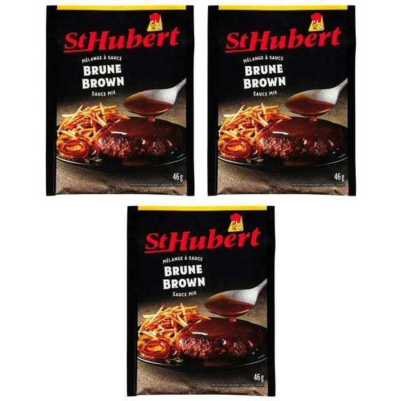 St. Hubert Brown Gravy Mix, 46g (3 Pack)