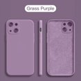 thumbnail image 1 of Original Square Liquid Silicone Phone Case For iPhone 14 13 12 Pro Max Mini Plus SE 2023 Shockproof Back Cover, 1 of 5