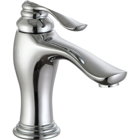 Anzzi L-Az104 Anfore 1.2 GPM Single Hole Single Handle Bathroom Faucet - Chrome