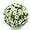 White, variant on Artificial Topiaries Balls with Red Flower : 12 Inch Topiary Balls Artificial Outdoor Decor,Artificial Boxwood Ball Plants Outdoor for Courtyard, Hallway, Park,Wedding (Red)