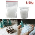 thumbnail image 4 of AMERTEER Christmas Decoration Artificial Plastic Dry Snow Powder Xmas Gift DIY Scene Prop, 4 of 5