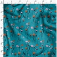 thumbnail image 3 of Soimoi Pure Silk Blue Fabric By the Yard - 42 Inch Wide - Florals Print Fabric - Elegant and Timeless Patterns for Fashion and Home Decor Printed Fabric, 3 of 6