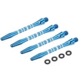 thumbnail image 1 of Ejes de Dardos de Aluminio, Accesorios de Reemplazo de Ejes de Dardos de Rosca Media 2BA con Anillos de Goma para Punta de Acero Azul, 1 of 5
