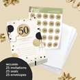 thumbnail image 1 of Estilo de cumpleaños número 50 1 Invitaciones de feliz cumpleaños Tarjetas de invitación (25 cuentas) con sobres y pegatinas de sello Vinyl Girls Biños Niños Fiesta (25CT) Desert Cactus Ver descripción, 1 of 2