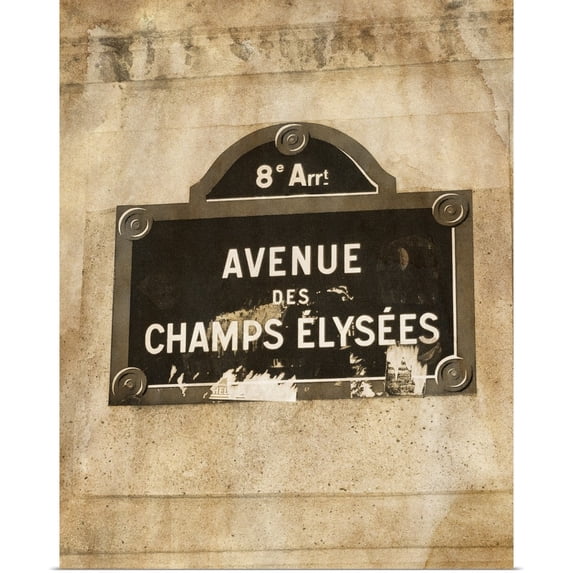 Great BIG Canvas | Rolled Emily Navas Poster Print entitled French Street I
