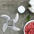 thumbnail image 4 of Stainless, Grinder Knife, Replacement Blade Suitable for Many Meat Grinders, 4 of 7
