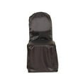 thumbnail image 3 of Your Chair Covers - Satin Banquet Chair Cover Black for Wedding, Party, Birthday, Patio, etc., 3 of 3