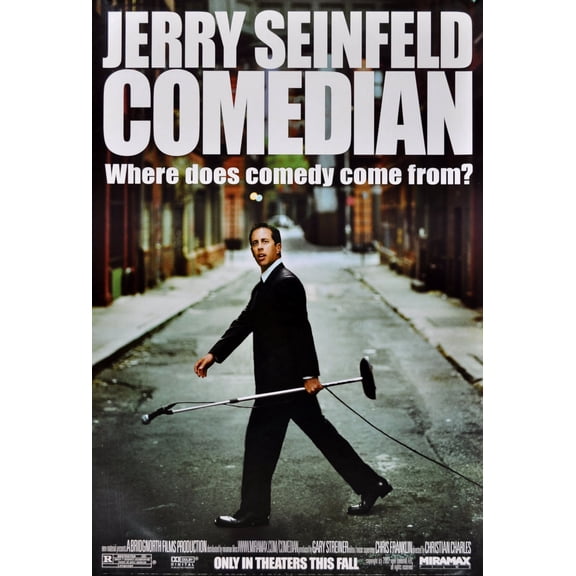Comedian Movie Poster 16"x24" Poster Medium Art Poster 16x24 Square Adults Western Graphic