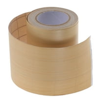 MERRYHAPY 1 Roll Wall Moulding Trim Light Brown Wall Base Decal with Indoor Decoration