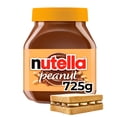 thumbnail image 1 of NUTELLA Peanut Spread With Cocoa, Smooth and Creamy Peanut with Cocoa Spread for Afternoon Snacking and Gifting, 725 g, 1 of 9