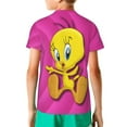 thumbnail image 6 of Looney Tunes Tweety Boys Girls T-Shirt 3d Print Graphic Short Sleeve Tee Shirt Tops For Kids Teens, 6 of 7