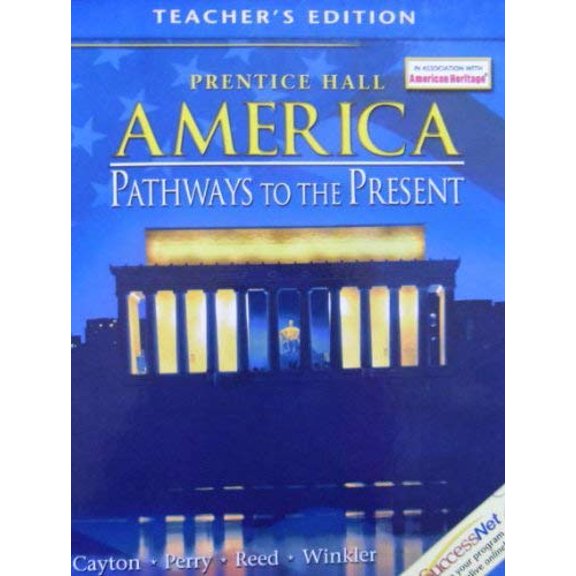 Pre-Owned Prentice Hall America S Pathways To Present Teacher Edition 2003 Isbn 0130629189, 9780130629180, 0130629189, Paperback,