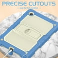 thumbnail image 5 of TECH CIRCLE Case for Samsung Galaxy Tab A8 10.5" Tablet (SM-X200, 2022) - Built-in Kickstand Shockproof Case Heavy Duty Protection Sturdy Rugged Cover - Skyblue, 5 of 6