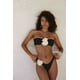 thumbnail image 2 of Bikini Bandeau, conjunto de Bikini Floral Sexy, traje de baño de cintura alta para mujer, traje de baño femenino 2023, Micro Bikini, traje de baño, ropa de playa, 2 of 5
