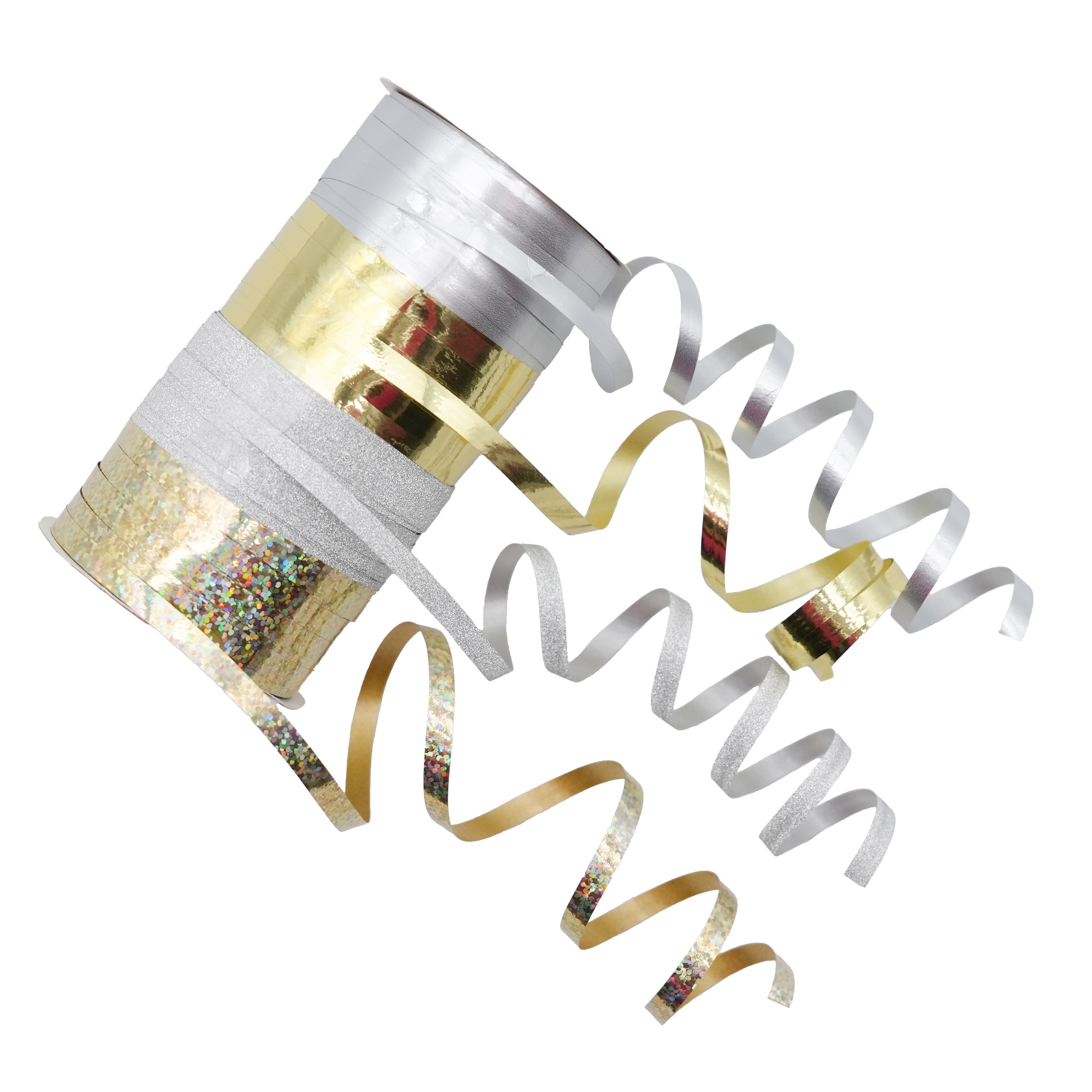 Premium Curl Metallics Ribbon, 150 ft by Holiday Time