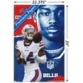 thumbnail image 3 of NFL Buffalo Bills - Stefon Diggs 20 Wall Poster with Push Pins, 22.375" x 34", 3 of 6