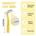 thumbnail image 2 of LELE LIFE 60pcs Interdental Brushes Braces Flossers, Reusable Dental Brushes between Teeth, Braces Brush Floss for Braces Toothbrush, Proxy Brushes Dental Picks, 0.7mm, 2 of 7
