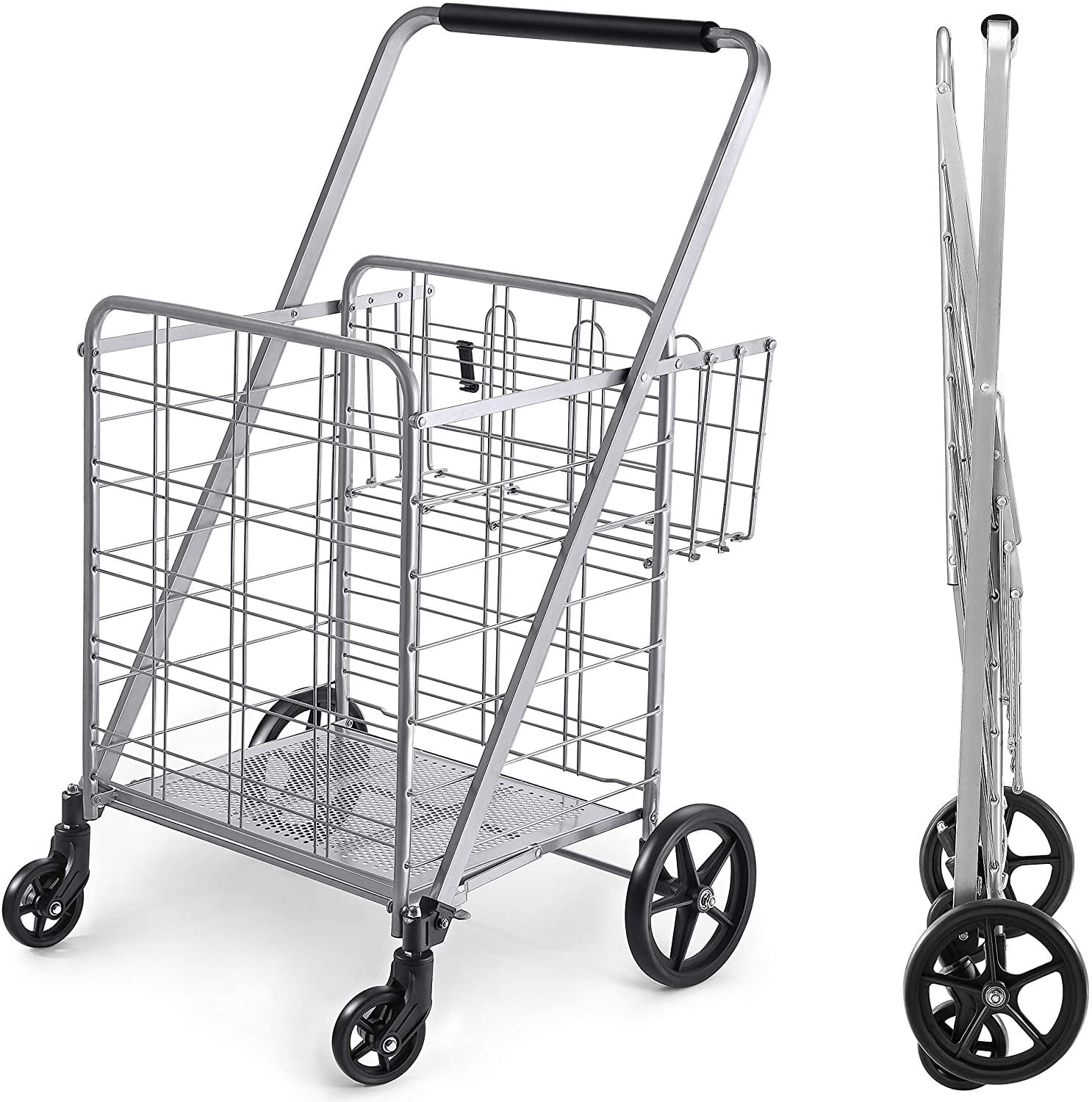 wellmax grocery shopping cart