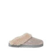 Dearfoams Women's Ellison Genuine Suede Closed Toe Scuff