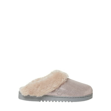 Dearfoams Women's Ellison Genuine Suede Closed Toe Scuff