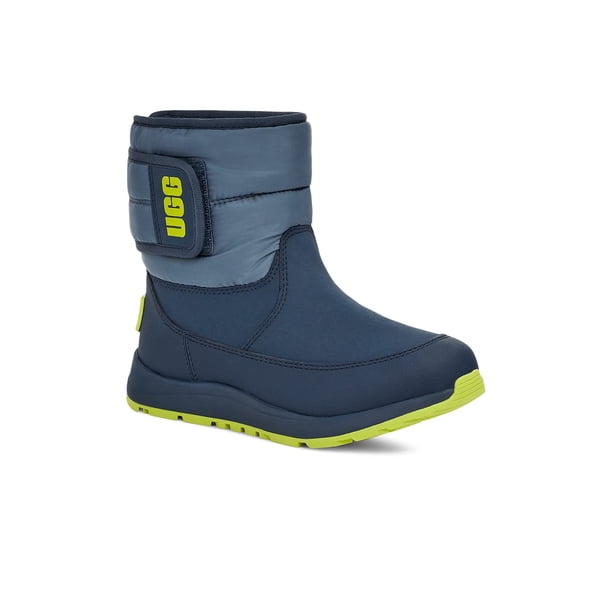 Viking Jolly Print Unisex-Child Rain Boots, Yellow Black