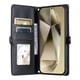 thumbnail image 2 of For Samsung Galaxy A56 Leather Case Wallet Stand Phone Cover with Straps - Black, 2 of 5