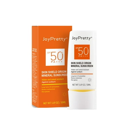 UV Clear Tinted Face Sunscreen Broad-Spectrum SPF 50 Face Sunscreen for Sensitive Skin or Acne-Prone Skin  Oil-Free