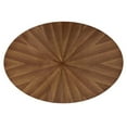 thumbnail image 6 of Bowery Hill Contemporary 63" Oval Wood Dining Table in Walnut, 6 of 9