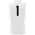 thumbnail image 3 of Youth GameDay Greats #1 White Cal Bears Lightweight Basketball Fashion Jersey, 3 of 4