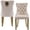 Beige, variant on Jiayuan Song Mid-Century Modern Velvet Dining Chairs with Golden Legs & Lion Head Pull Rings, Beige (Set of 2)